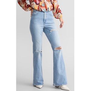 Levi’s Premium 70's High Rise Flare Jean Women’s Light Wash Denim Jeans Size 32